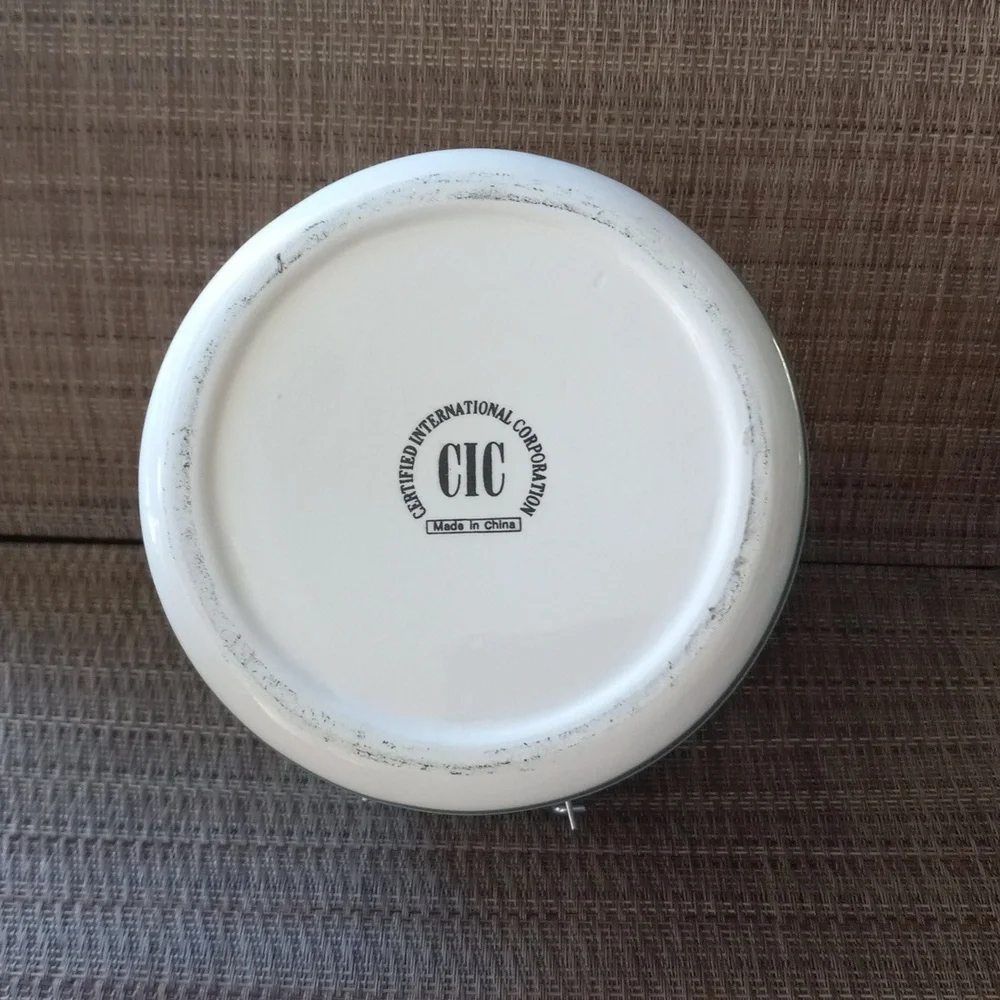 CIC Certified Ceramic Small Mason Storage Container